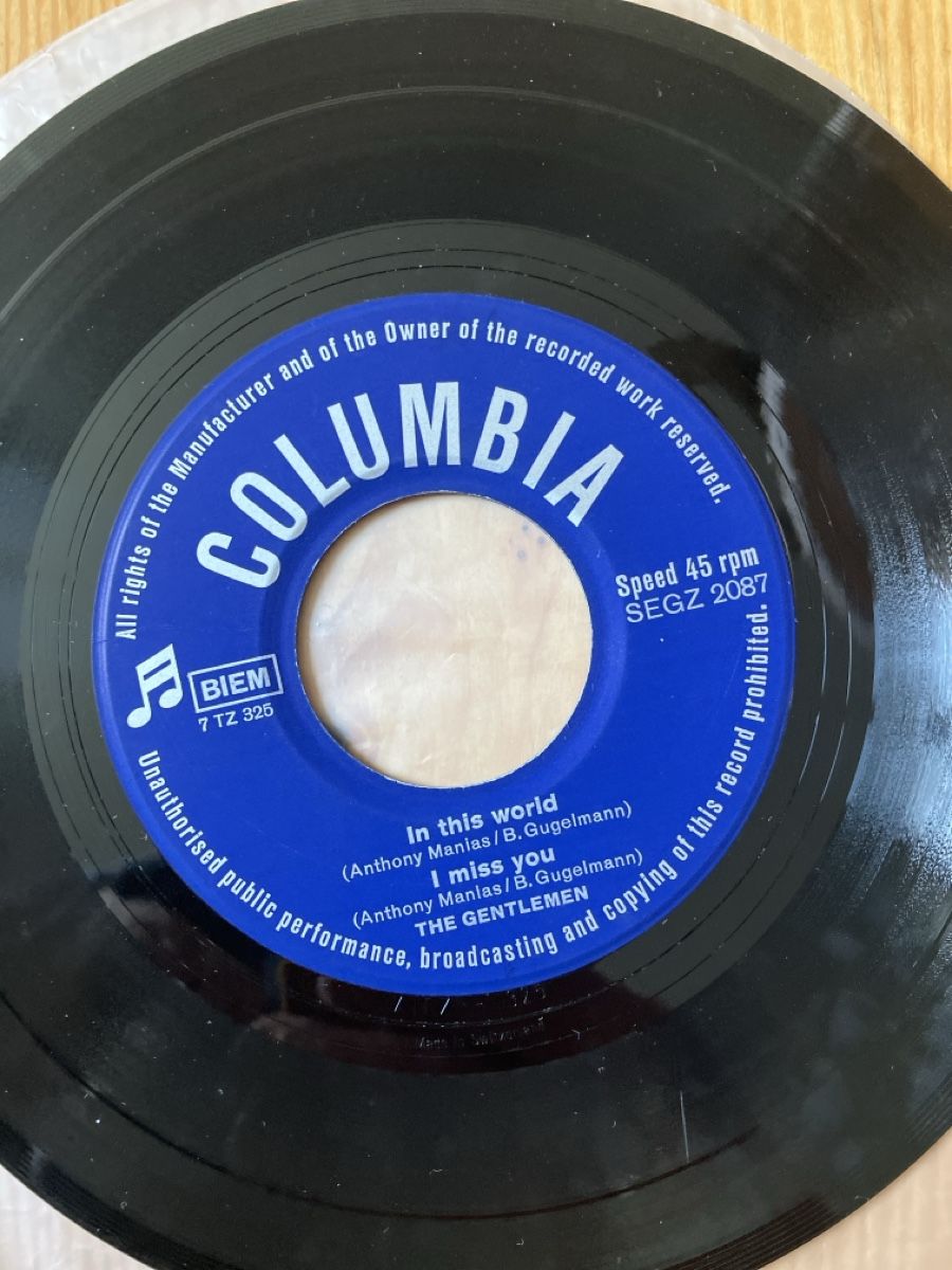 Dischi in vinile: The Gentlemen - EP – Usato da Bern venduto da lukasliechti 2