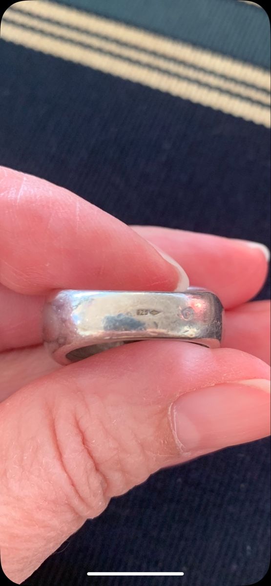 Saint Laurent Anelli: vintage silver ring YSL, size 53-54, original – Usato da Lausanne venduto da oyu_hgg5 9
