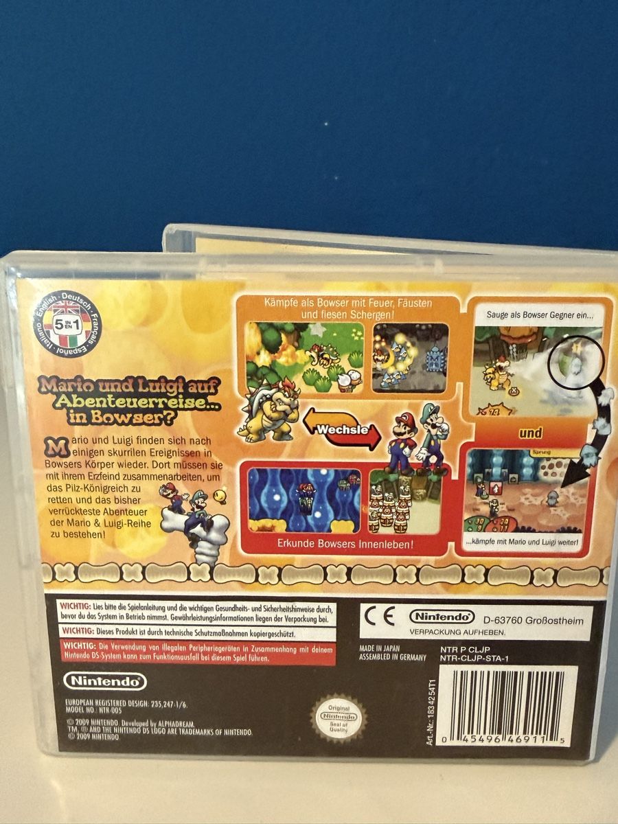Nintendo Spiele: Mario & Luigi Abenteuer Bowser – Gebraucht aus Lotzwil von Lamez 2