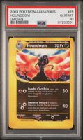 PSA 10 Houndoom Aquapolis 15/147 Italian