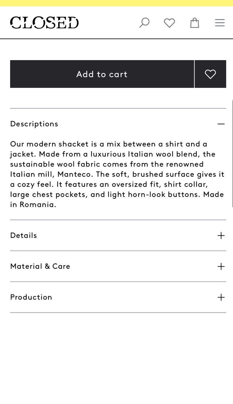 Closed Blusen: CLOSED Double-faced overshirt camel (Grösse M) – Gebraucht aus Uetikon am See von cristalllina 7
