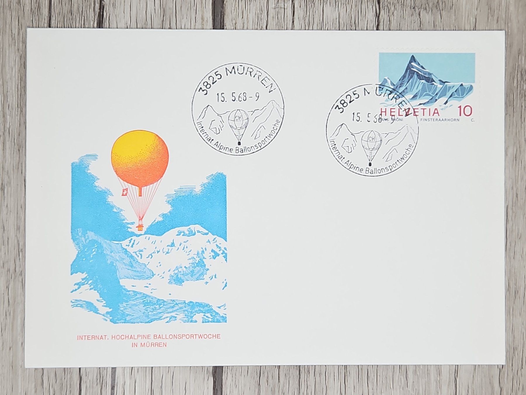 Tutti i francobolli: CL09 Enveloppe + Timbre Suisse 1976 – Usato da Cousset venduto da Patrick_Collections