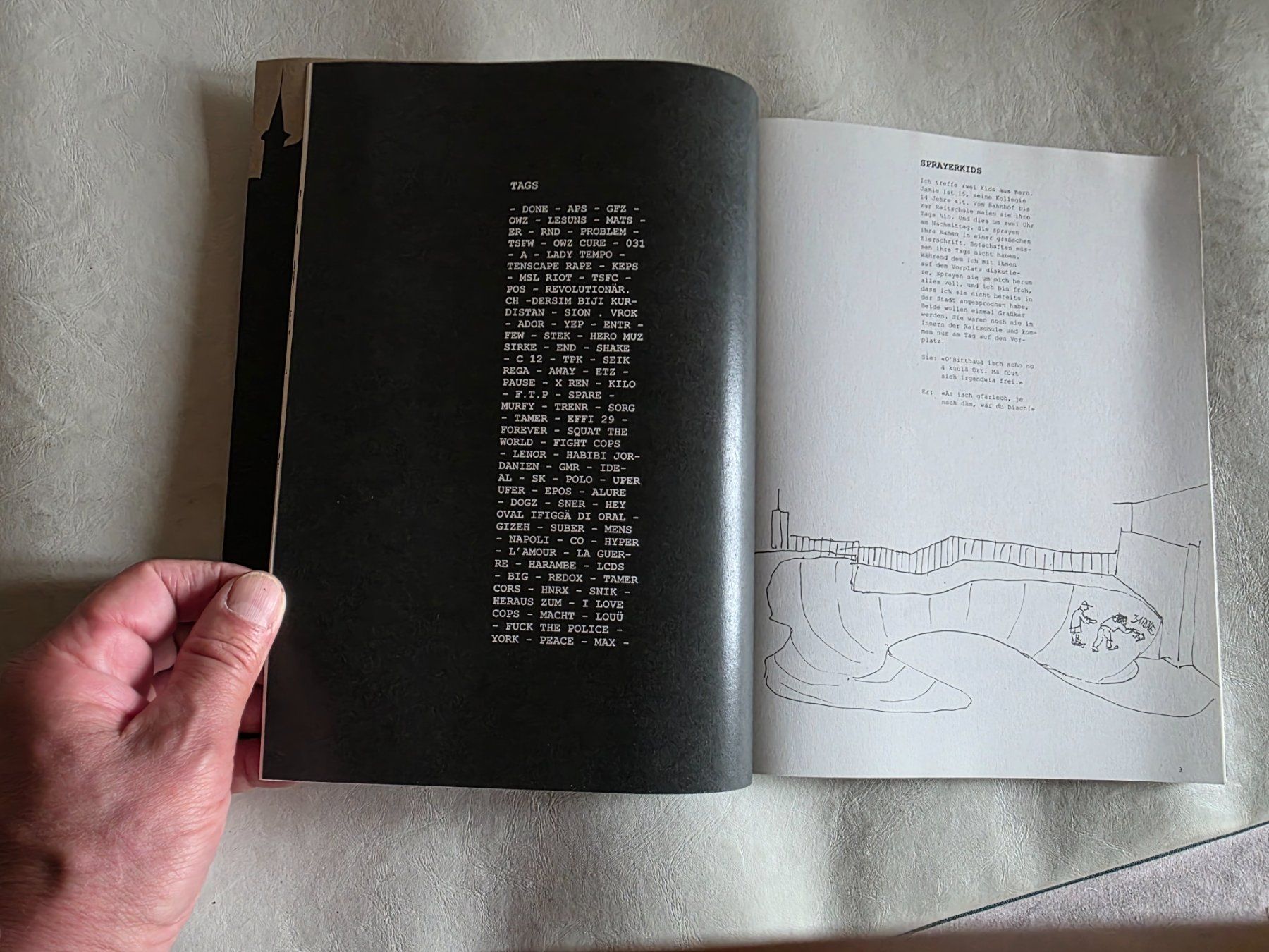 Comics: Comic: gezeichnete Reportage Reitschule Bern – Gebraucht aus Walterswil BE von Lonitti 7