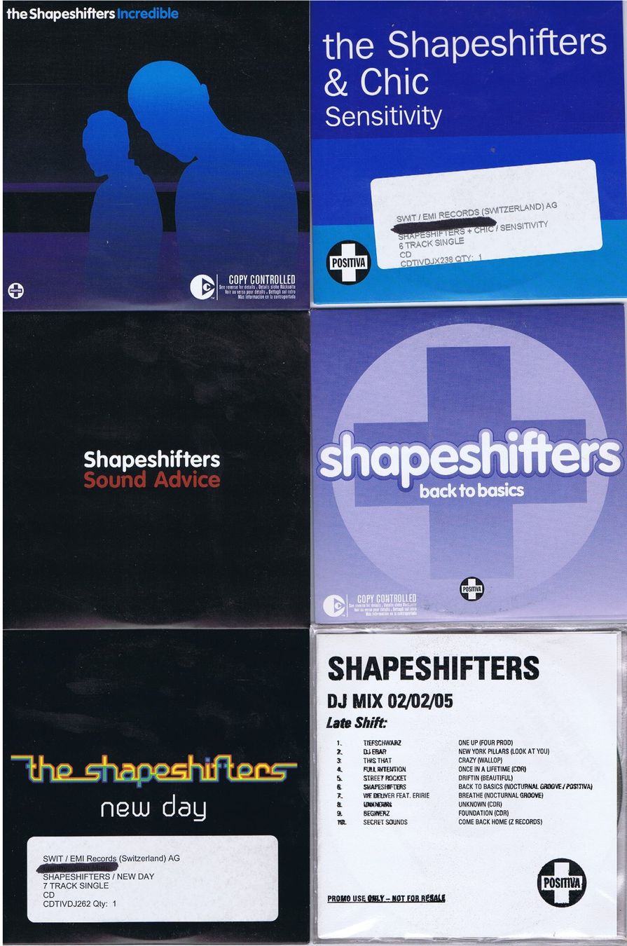 CD: 6 Demo CDs "The Shapeshifters" – Usato da Unterengstringen venduto da Lastchance