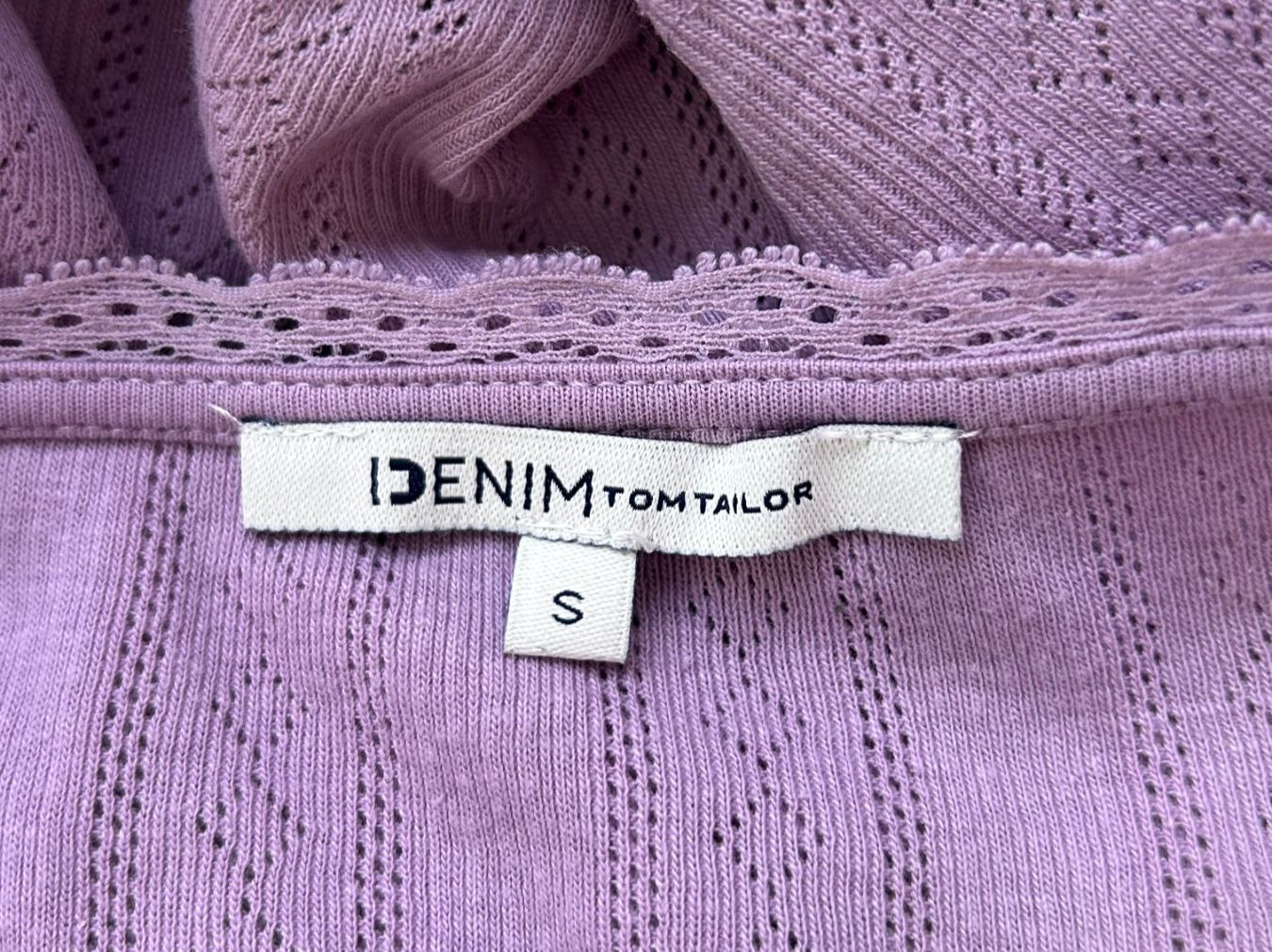 Tom Tailor T-shirt: Tom Tailor Pointelle T-Shirt – Usato da St. Gallen venduto da look-twice 3