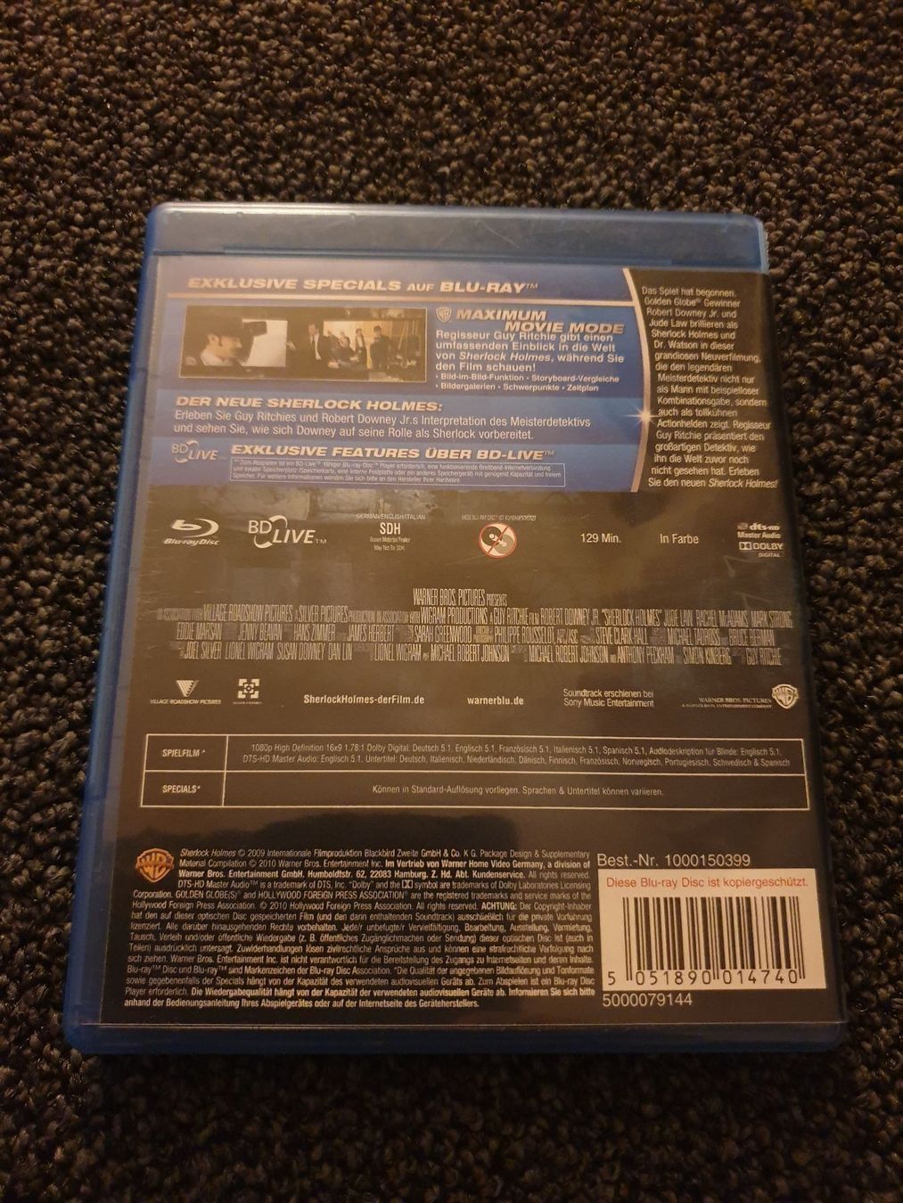 Tutti i DVDs: SHERLOCK HOLMES – Usato da Ruswil venduto da jan_bxl5 1