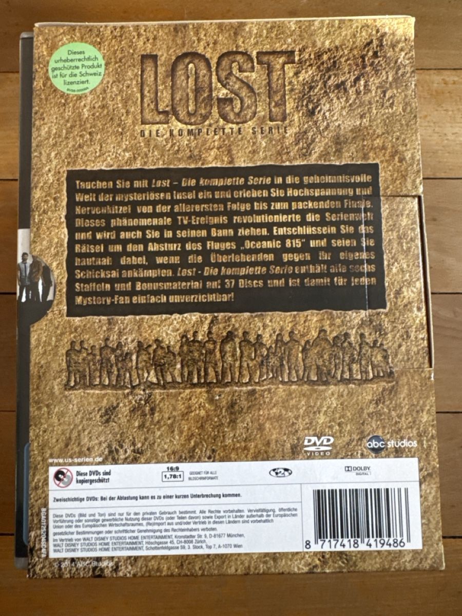 Alle DVDs: Lost die komplette Staffel – Neu (gemäss Beschreibung) aus Bauma von noeggibauma 1