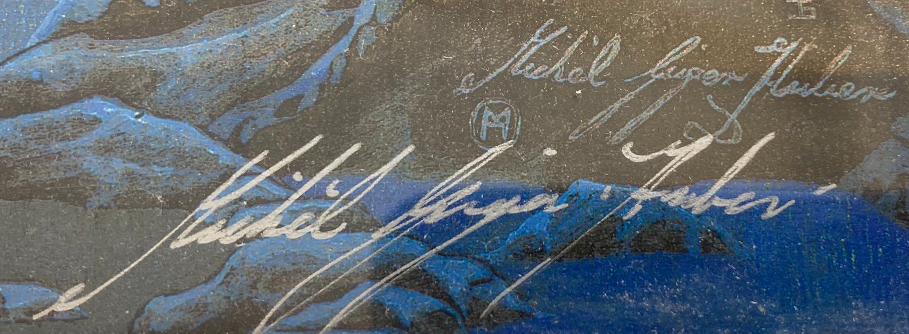 Foto & Immagini: Signiertes, nummeriertes Märchenbild mit Eisbär, 143/250 – Usato da Niederweningen venduto da ikorulez 1