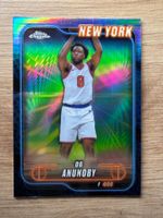 NBA OG Anunoby BLUE PRIZM Topps Chrome 24/25