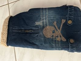 Hundemantel Jeans Skull Gr. 36 Freezack