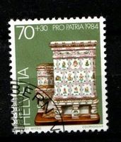 1984 - PP/ Schweiz.Museen Kachelöfen/Ofen a.d.Haus Plaisance