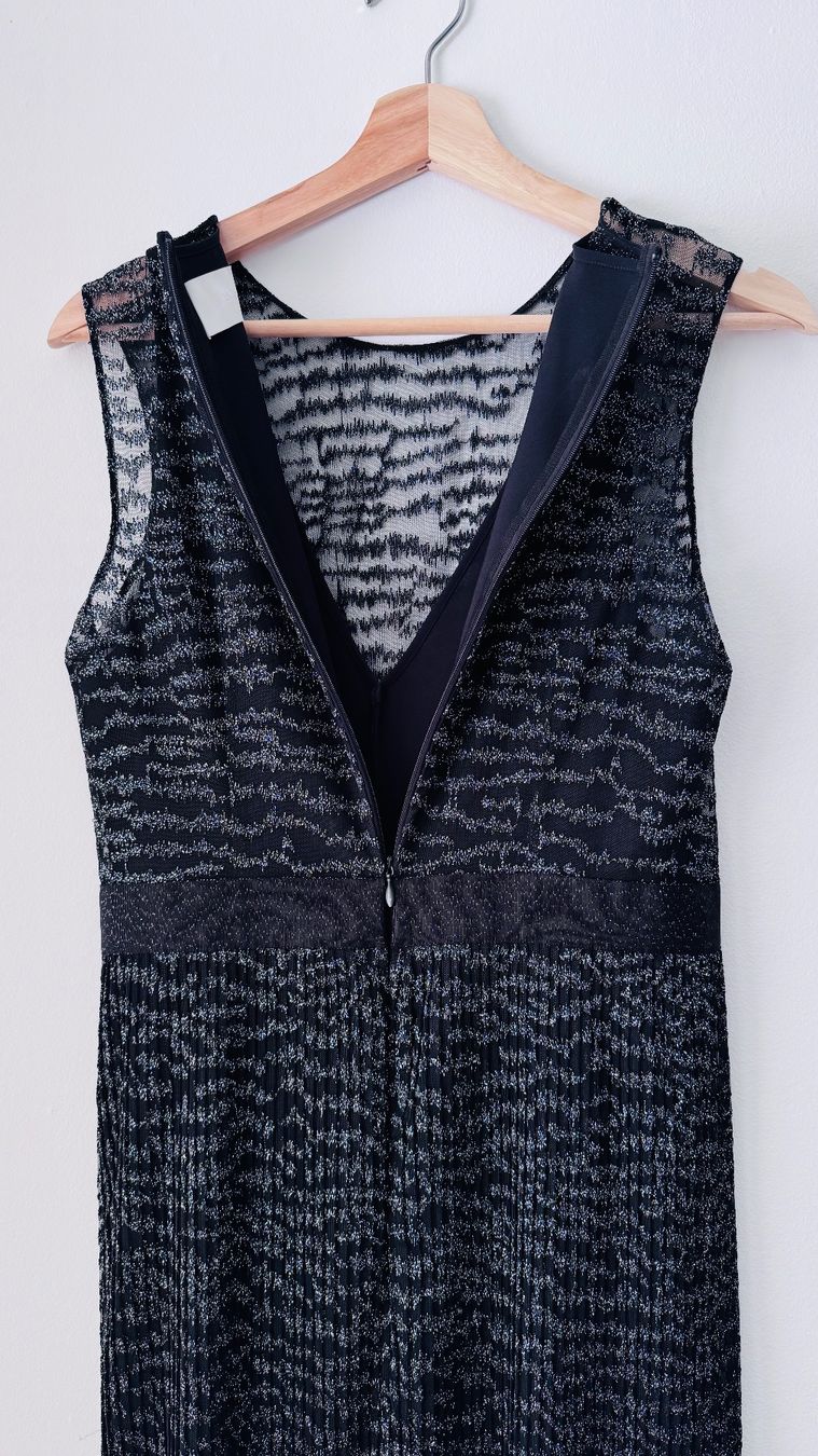 Hugo Boss Vestiti: HUGO BOSS Robe de soirée noire 38 – Nuovo (secondo la descrizione) da Genève venduto da New-York12 2