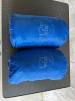 1x kuscheliger Kinderschlafsack, 140x70cm, blau mit Motiv