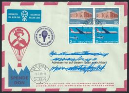 Ballonpostbrief 1969