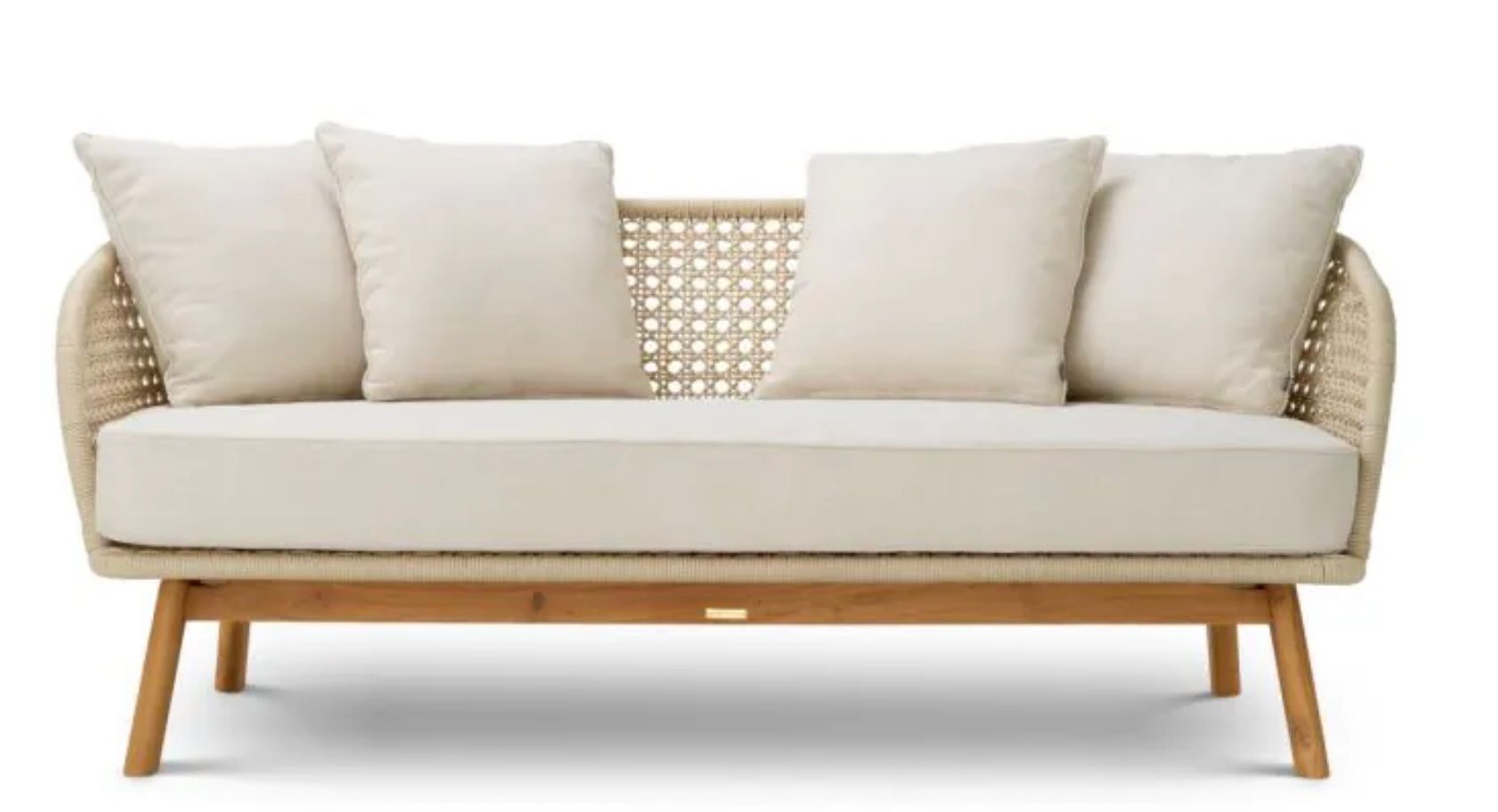 Eichholtz Divani: EICHHOLTZ*** Outdoor Sofa Trinity Set / Sofa u. 1 Sessel – Nuovo e nell'imballaggio originale da Ruswil venduto da Miami-2026 1