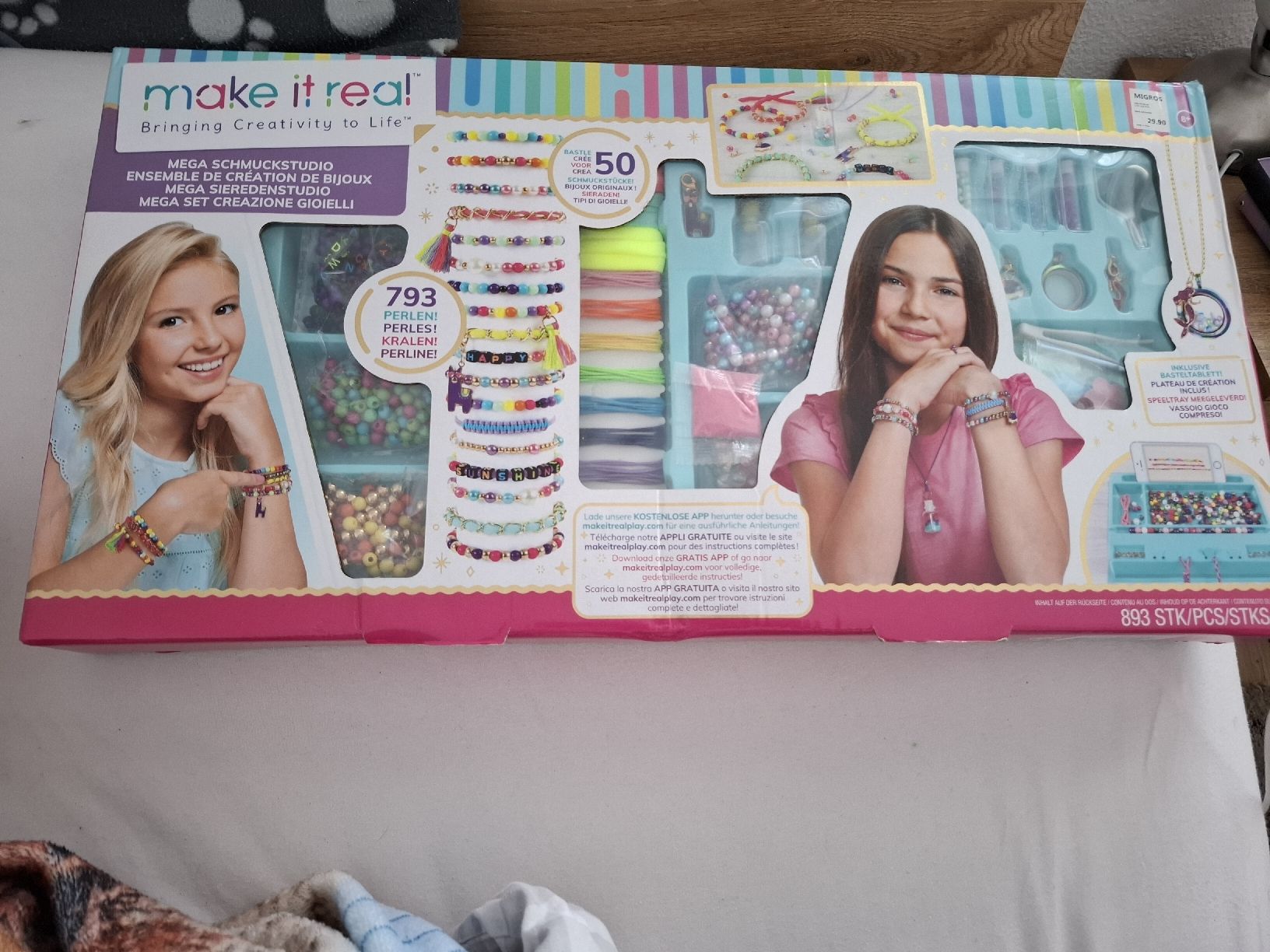 Bastelsets: Make it Real Schmuckstudio, 793 Perlen, Top Zustand! – Neu und originalverpackt aus Wangen SZ von smokly01