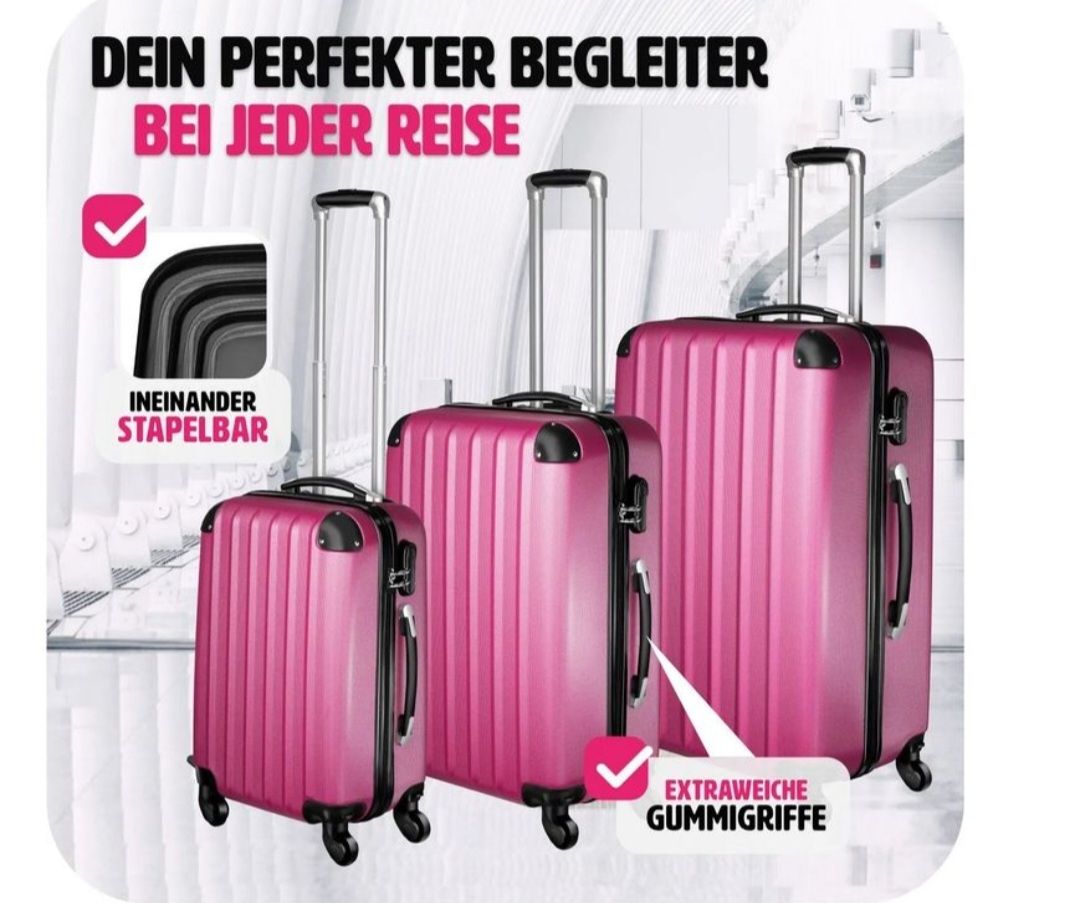Reisekoffer: Koffer Set – Neu und originalverpackt aus Seengen von Allshop1