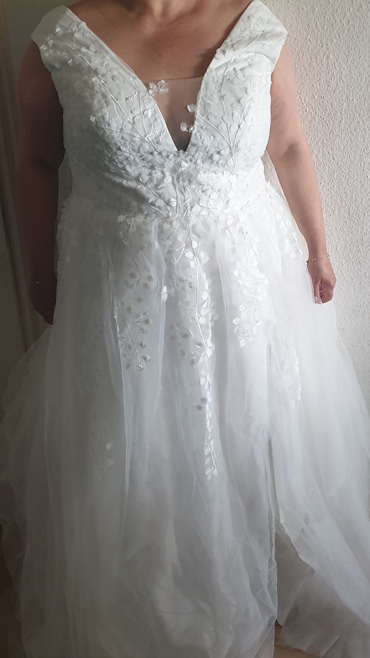 Vestiti: neues Brautkleid Gr. 48/50 – Nuovo (secondo la descrizione) da Frenkendorf venduto da Moon111 8