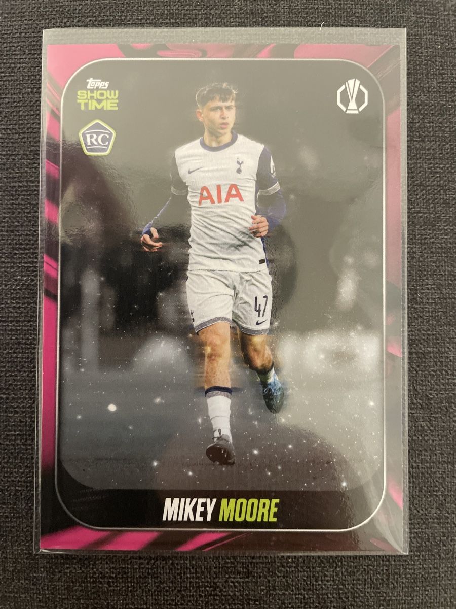 Topps Carte collezionabili: Topps Showtime Mikey Moore Tottenham Hotspur – Nuovo (secondo la descrizione) da Burgdorf venduto da Sports_Cards_3400