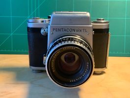 Pentacon Six TL Mittelformatkamera mit Biometar 2.8/80mm