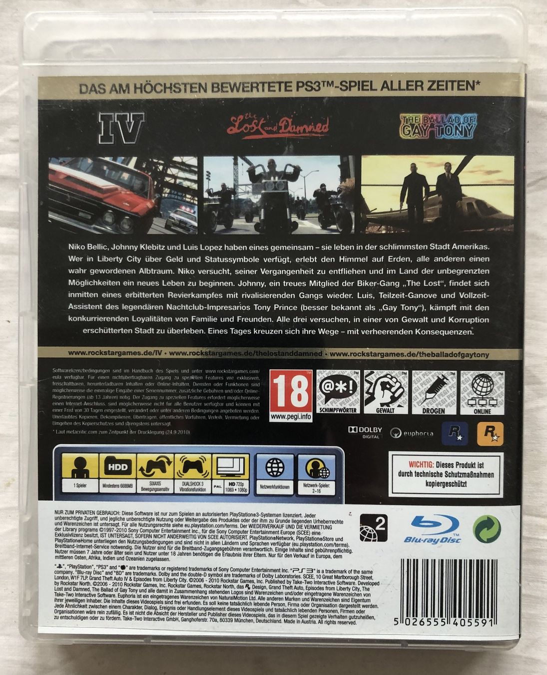 Giochi: PS3 - GTA IV  [The Complete Edition] – Usato da Schaffhausen venduto da durruti 2