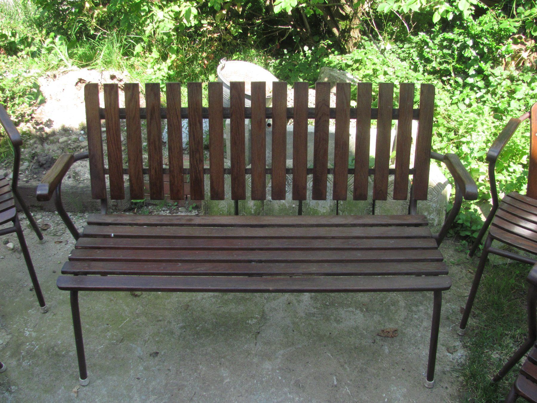 Panchine: Vintage Gartenbank ELEFANT 70er ORIGINAL – Usato da Malters venduto da Monark 1