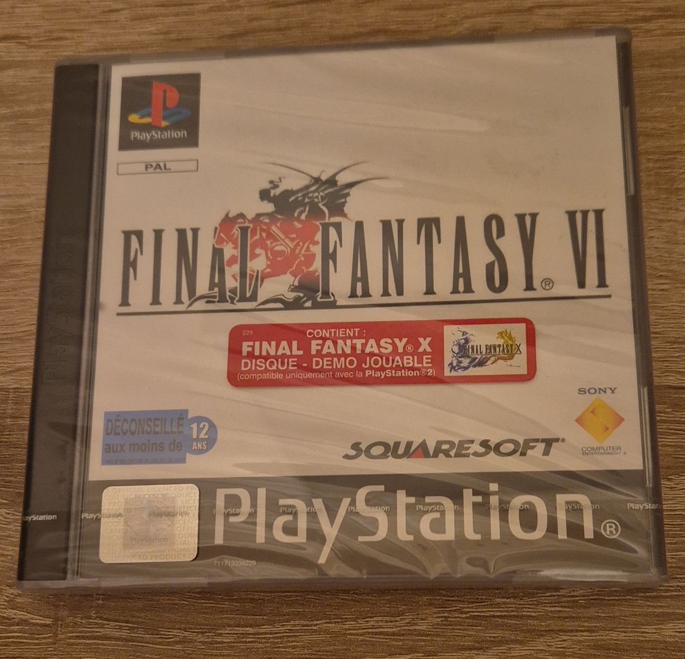 Giochi: Final Fantasy VI PS1 - Version PAL -  Neuf! – Nuovo e nell'imballaggio originale da Genève venduto da Bayoushi