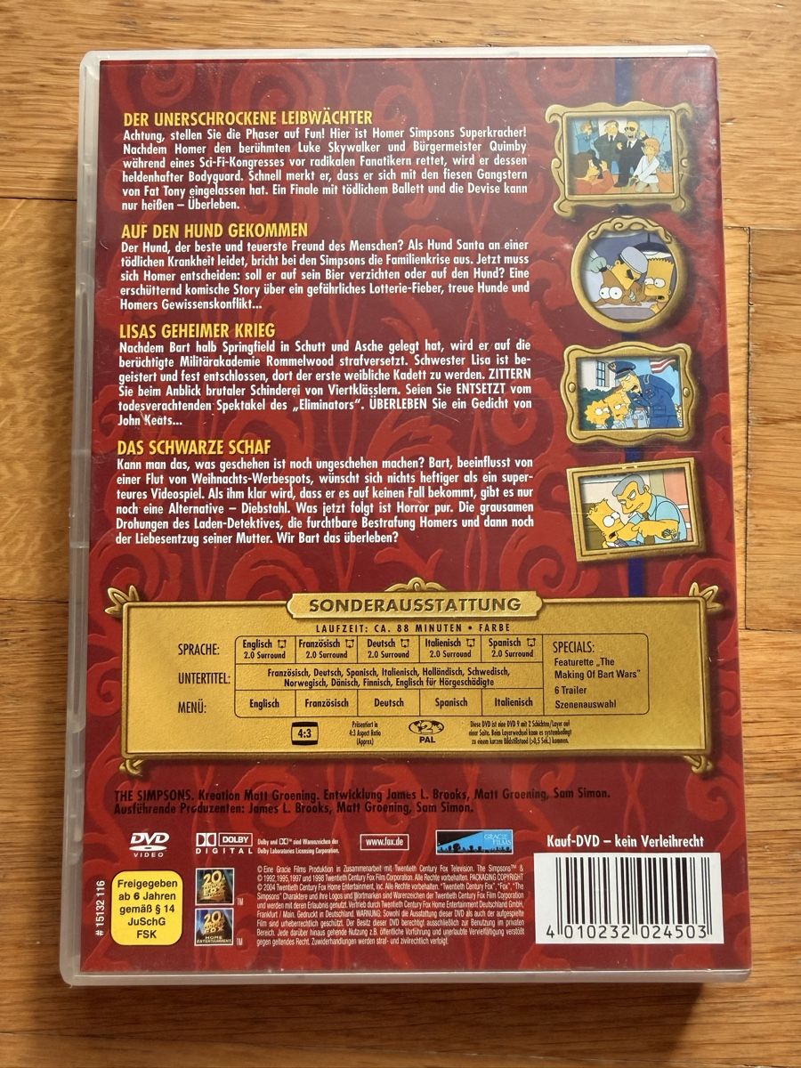Alle DVDs: Die Simpsons Classics Bart Wars - DVD – Gebraucht aus Kölliken von nerdorado 1
