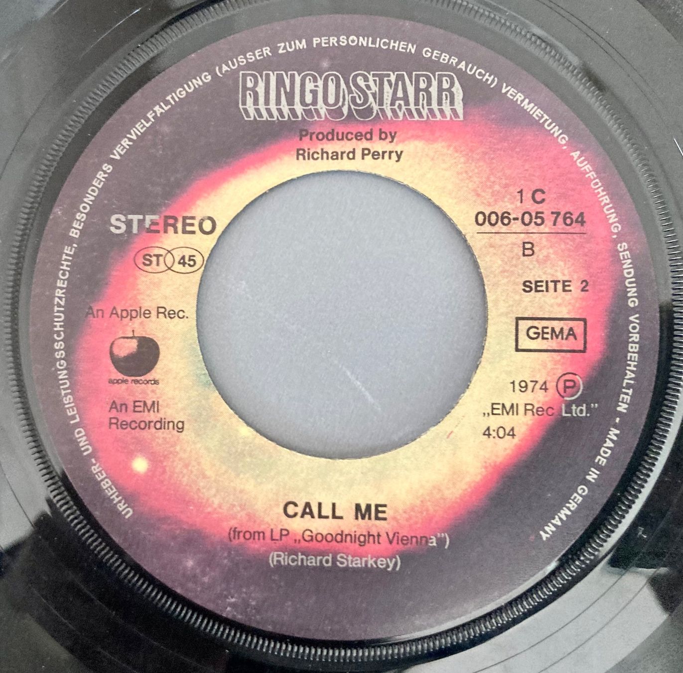Dischi in vinile: BEATLES / RINGO STARR - ONLY YOU – Usato da Poliez-Pittet venduto da Newtown-Records 2