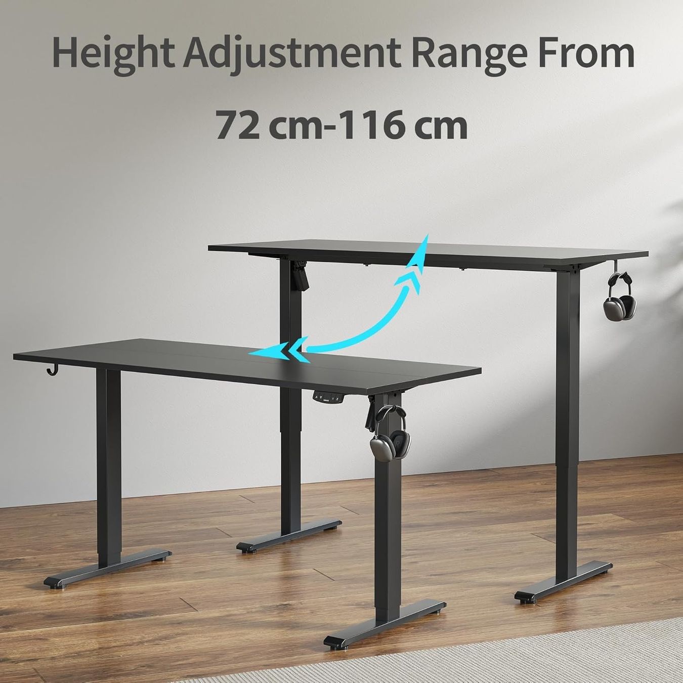 Bureaux: Computertisch Schreibtisch Höhenverstellbar Ergonomischer – Neuf avec emballage d'origine à Dörflingen par Nixhub 6