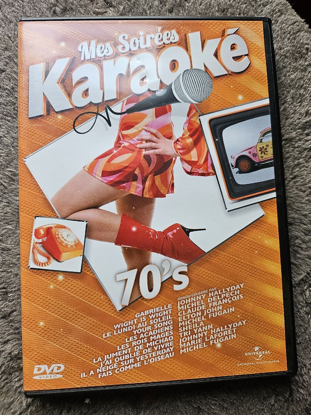 Alle DVDs: DVD Karaoké "Mes Soirées Karaoké 70's" – Gebraucht aus La Joux FR von car_ck96
