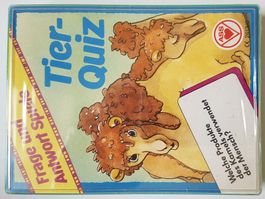 Kartenspiel Frage- und Antwort-Spiel "Tier-Quiz" / NEU