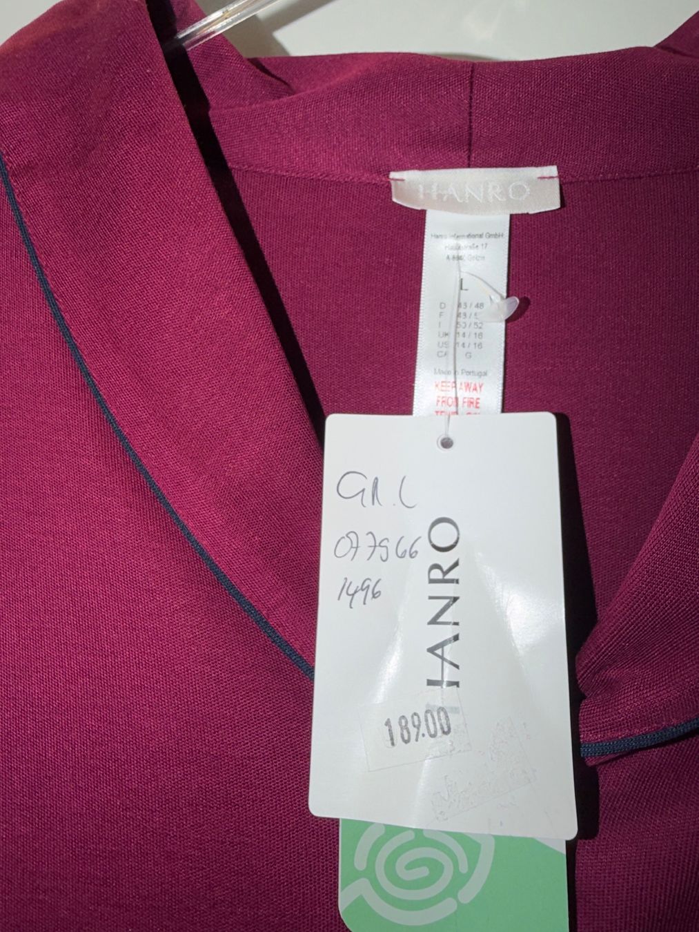 Hanro Negligees & Pigiami: Pyjama HANRO S neu – Nuovo (secondo la descrizione) da Dornach venduto da samuti 1