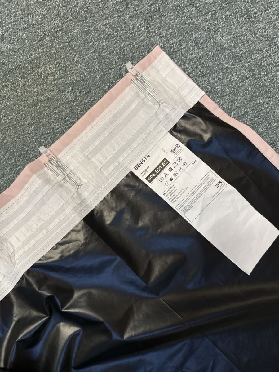 Rideaux: Nachtvorhang Ikea rosa – Neuf (Voir description) à Baltschieder par YmroBe 1