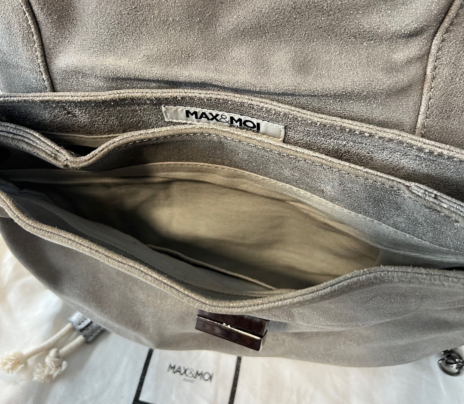 Taschen für Damen: Sac daim MAX & MOI – Gebraucht aus Corsier GE von ver_ywn5 4