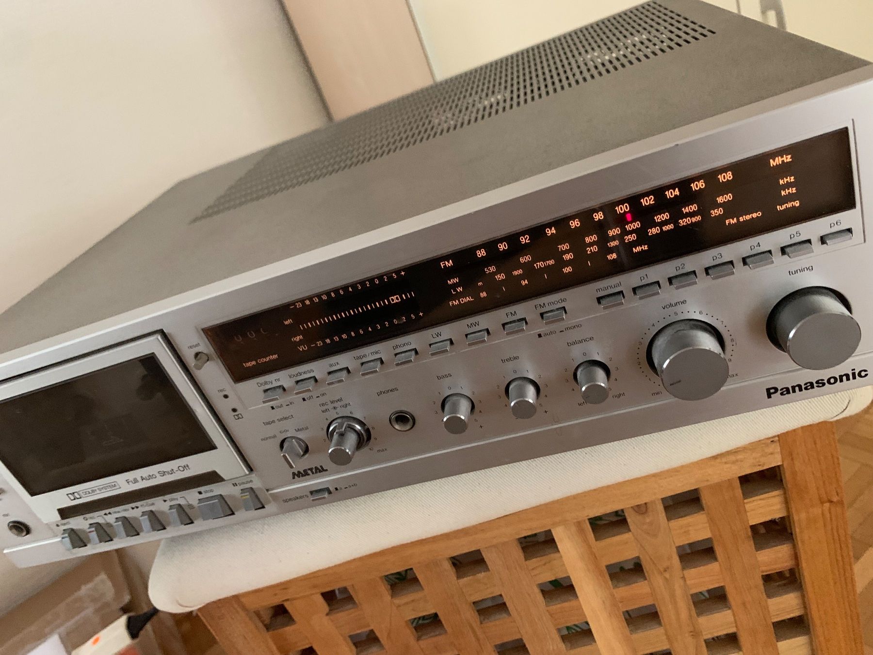 Panasonic Lettore multimediale & Streamer: Panasonic SG-60 receiver/cassette deck japan – Usato da Rorschacherberg venduto da raf_2ll8 2