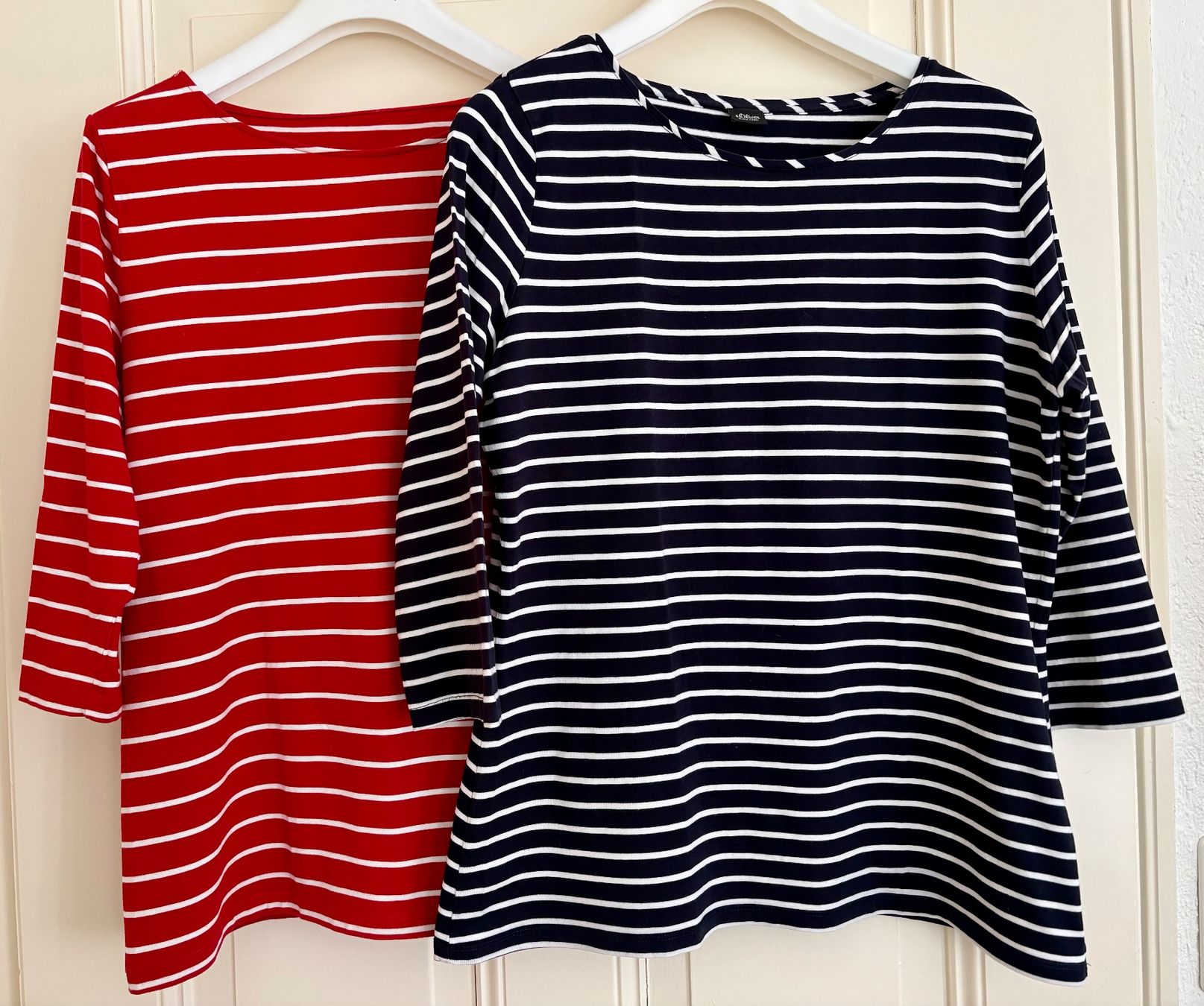 T-Shirts: Zwei lässige Ringelshirts Gr 44 – Gebraucht aus Uster von pri_6r68