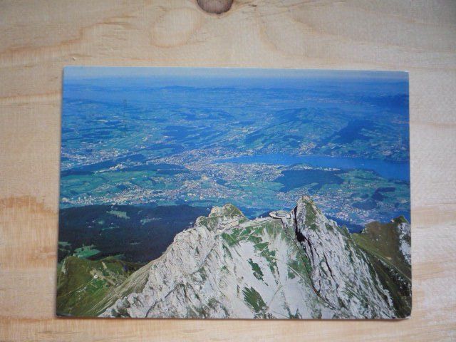 Ansichtskarten: Pilatus-Kulm, 29.7.88 – Gebraucht aus Rieden SG von Brockehuesli