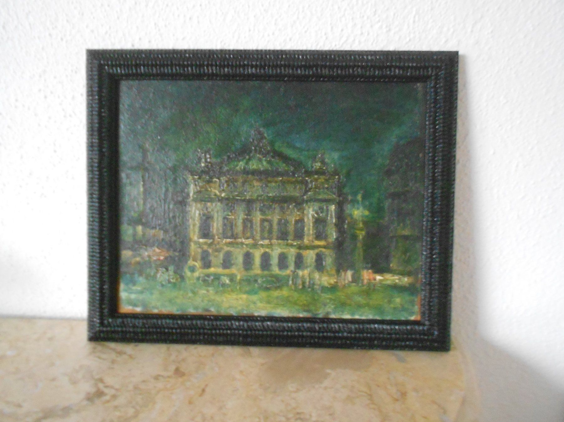 Dipinti: L`Opera Garnier Paris um 1925/1930 Oelbild Impressionismus – Usato da Dübendorf venduto da ArtExpression 3