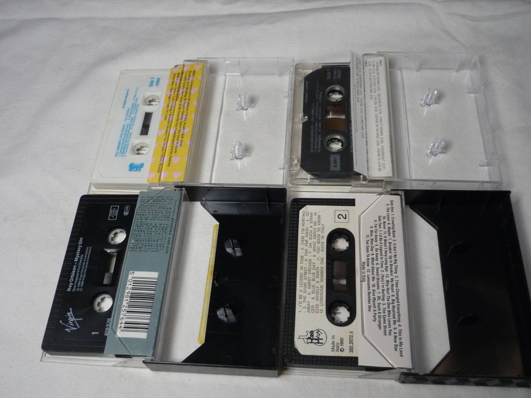 Kompaktkassetten: 4x Musikkassette - Roy Orbison - 80er Pop Rock – Gebraucht aus Beringen von Flatretriever 2