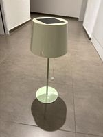 Solar Tischlampe, neuwertig, grün