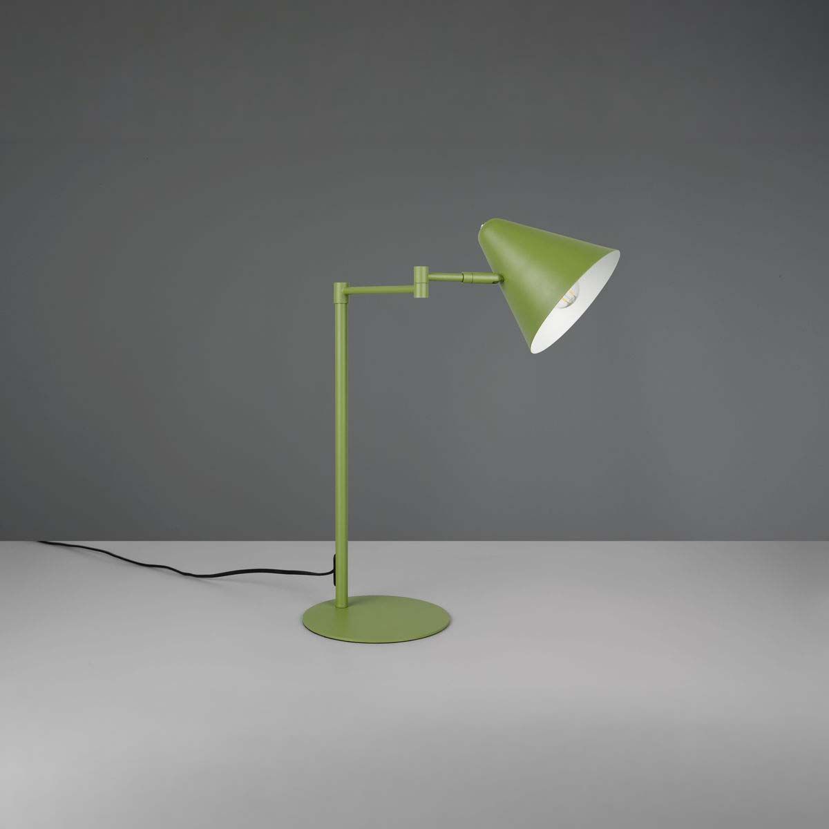 Lampade: Tischleuchte, Grün, Schalter, 51 cm Höhe – Nuovo (secondo la descrizione) da Kreuzlingen venduto da Smart-Light 4