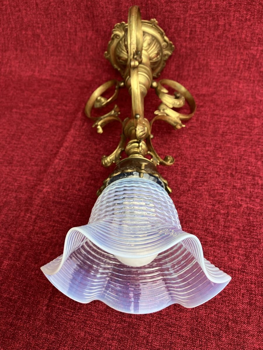 Lampadari & plafoniere: Antik Jugendstil  Deckenlampe mit Opalinglas – Usato da Zürich venduto da otomado 9