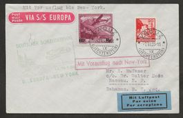 Flugpost Schweiz 1935 Katapultflug Schleuderflug Luftpost