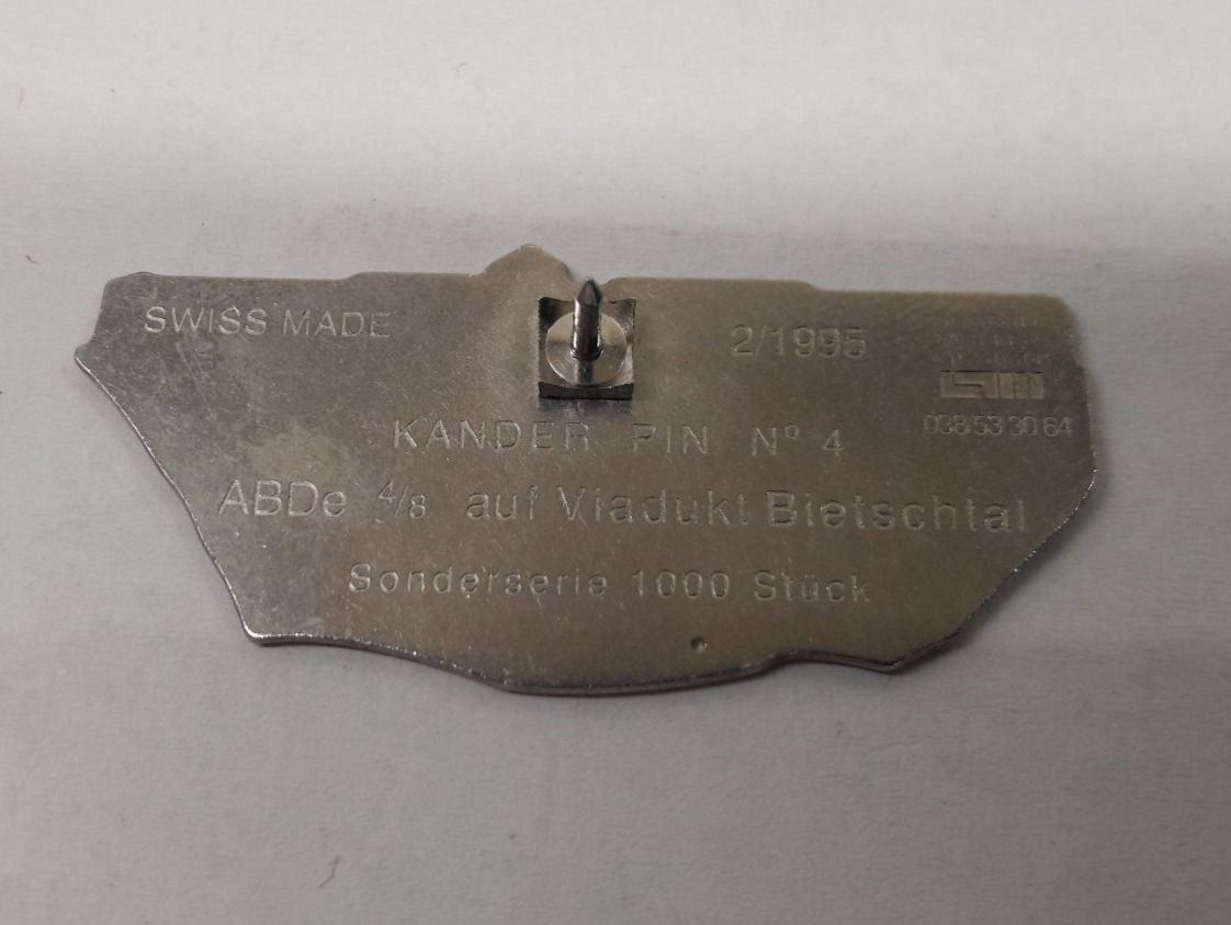 Placchette & Badge: Pin's : BLS rame ABDe 4/8 sur Bietschtal – Usato da Buttes venduto da Cafe2005 1