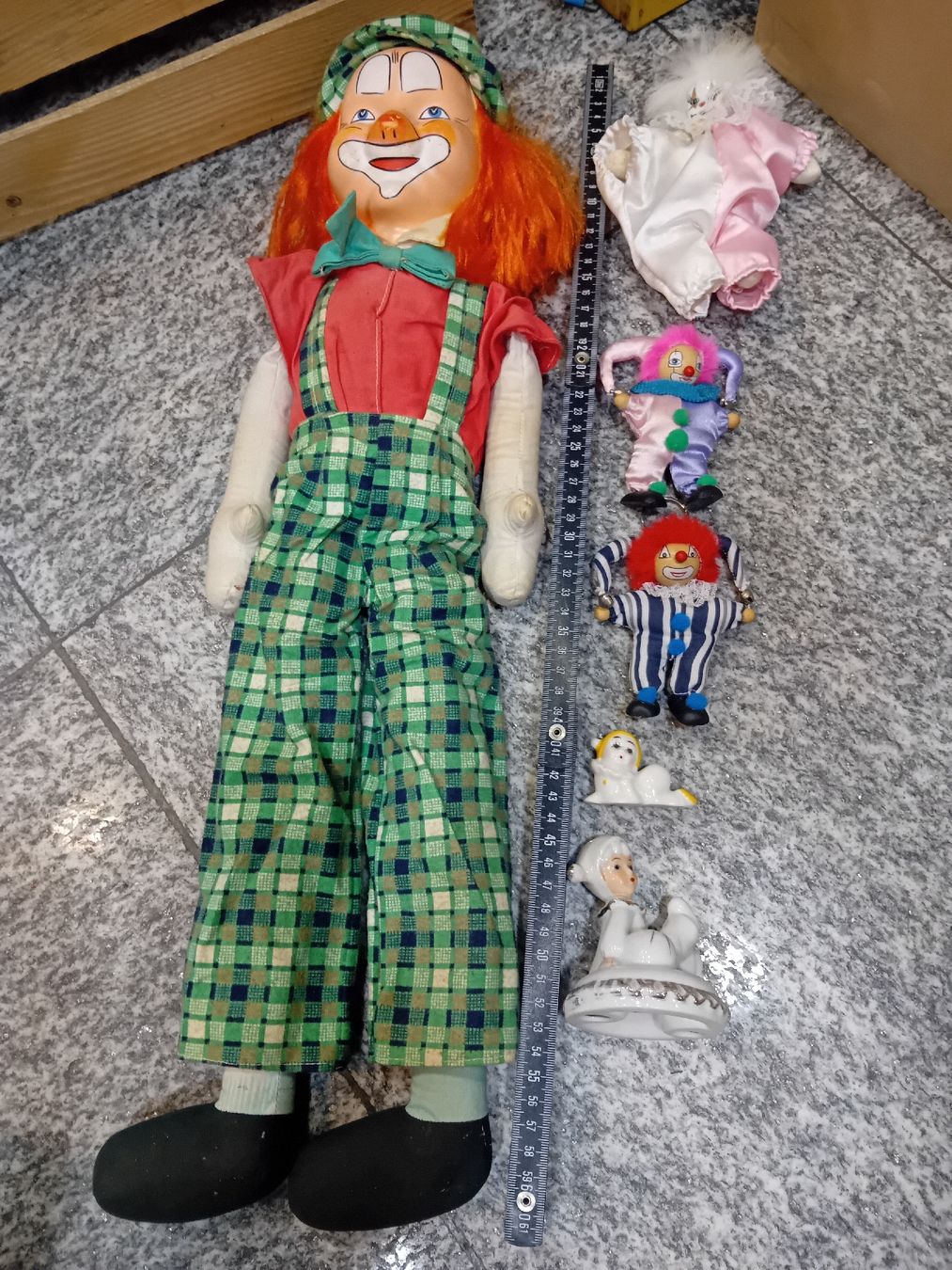 Bambole: clown lotto – Usato da Biasca venduto da Old_6blh 6