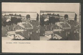 Carte P ( Nyon / Lac Léman- Vue prise du Château )