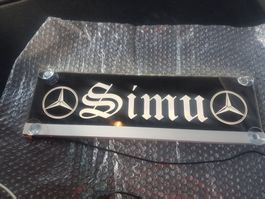 LED Namenstafel LKW