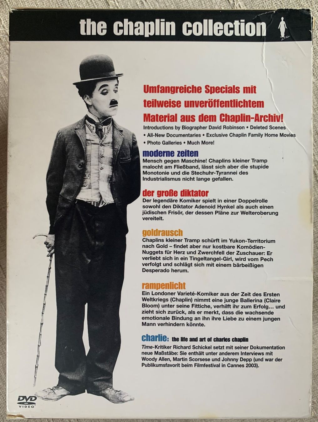 Tutti i DVDs: Charlie Chaplin Collection 1 – Usato da Volketswil venduto da zwitsch33 1