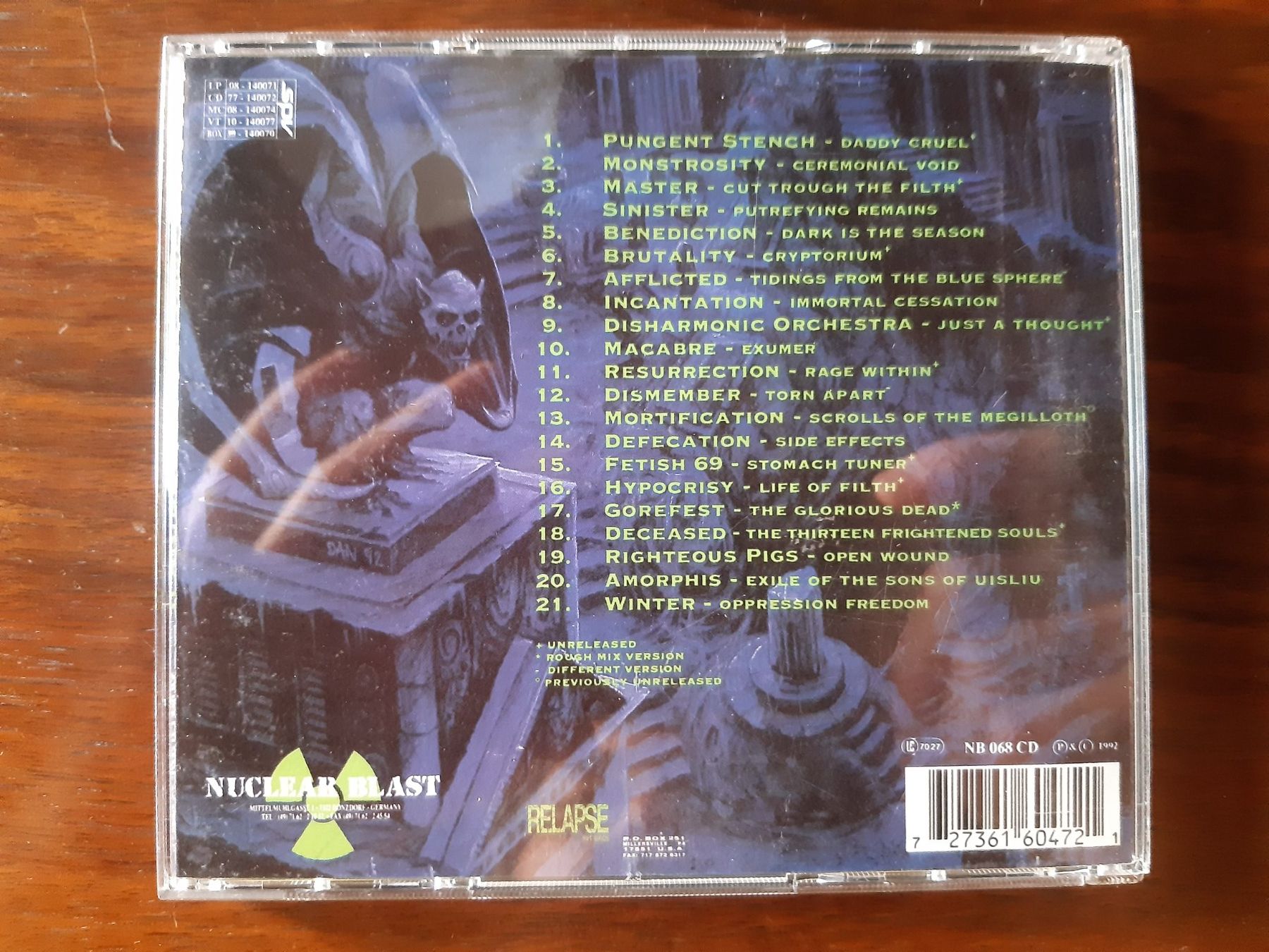 CD: Various - Death.. Is Just The Beginning II(2xCd,compilation) – Usato da Verscio venduto da giamma1985 1